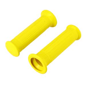 GRIPS -SCOOTER/MOPED- YELLOW 120mm (PAIR)