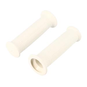 GRIPS -SCOOTER/MOPED- WHITE 120mm (PAIR)