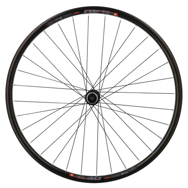 WHEEL -HYBRID- FRONT 28 BLOCKING/BLACK MACH1 RIM M910/TUB.READY/SHIM HUB ACERA M3050 DISC