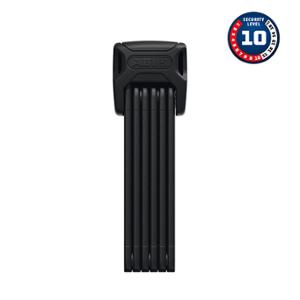 BICYCLE LOCK FOLDING WITH KEY L: 90cm ABUS BORDO 6000K/90 BLACK + BRACKET + SADDLE MOUNT