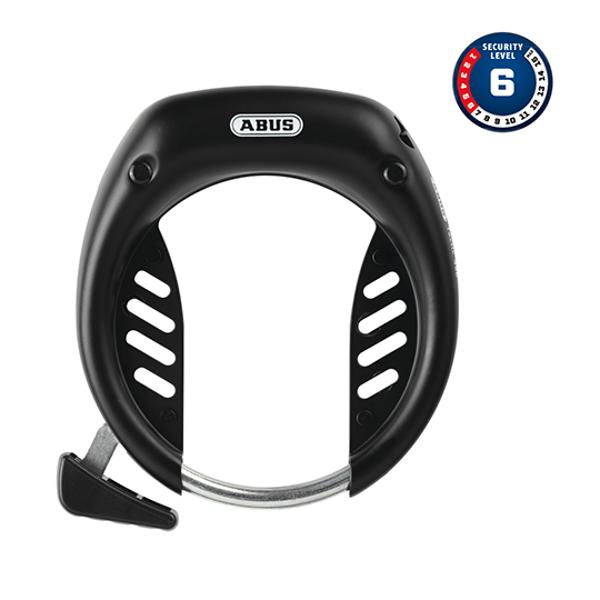 ANTIVOL VELO FER A CHEVAL ABUS 496 NR NOIR TECTIC