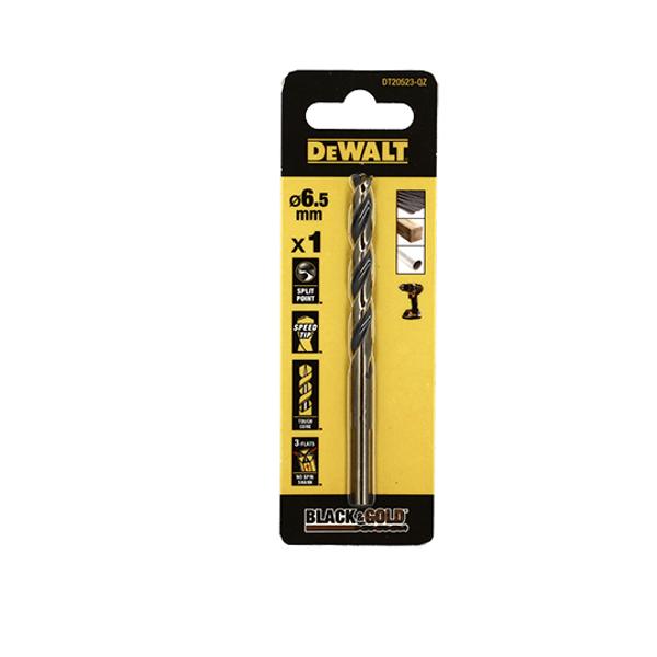 DEWALT DRILL HSS-G GOLD&BLACK DIA.6.5X63X101MM(x1)