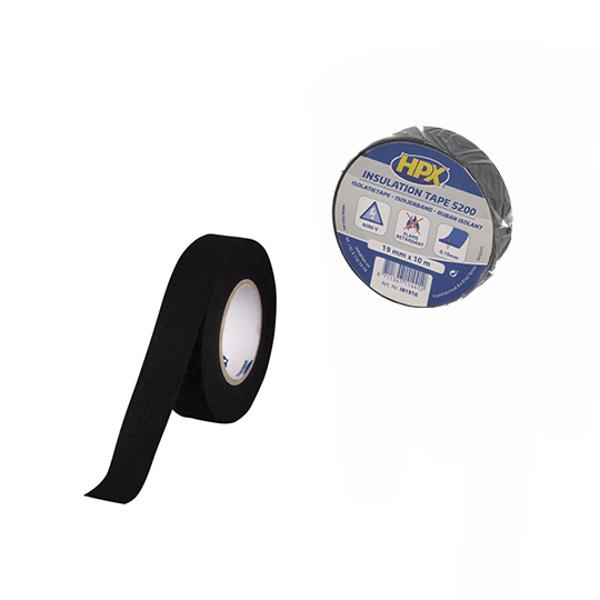 ADHESIVE TAPE HPX INSULATOR BLACK 19MM X 10M (ROLL) - X1