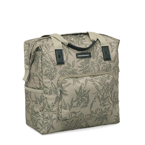 BAG BICYCLE LUGGAGE RACK BRIDGE NEWLOOXS CAMELLA BAMBOO SAND - 24.5 LITRES - 360x360x190