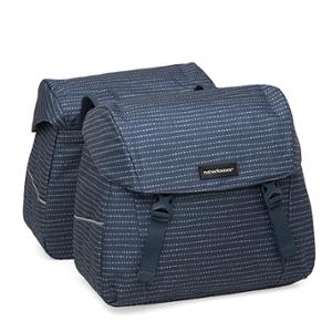 SACOCHE VELO PORTE BAGAGE A PONT NEWLOOXS JOLI NOMI BLEU - 37 LITRES - 380x300x180MM