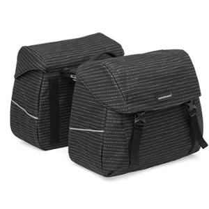 SACOCHE VELO PORTE BAGAGE A PONT NEWLOOXS JOLI NOMI NOIR MIK - 37 LITRES - 380x300x180MM