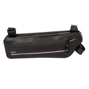 BICYCLE FRAME BAG -GRAVEL- ZEFAL Z ADVENTURE C2 BLACK 2.5L WATERPROOF CLOSURE (340X110X65mm)