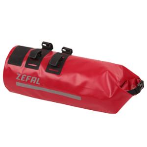 BICYCLE HANDLEBAR/EXTENDER BAGS -GRAVEL- ZEFAL Z ADVENTURE F8 AERO RED 8 LITERS   Ø165X410)