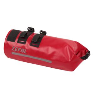 BICYCLE HANDLEBAR/EXTENDER BAGS -GRAVEL- ZEFAL Z ADVENTURE F12 AERO RED 12 LITERS Ø200x410