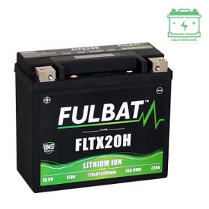 BATTERIE FLTX20H FULBAT 12V12AH LITHIUM LG175 L87 H155