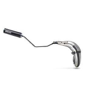 EXHAUST GEARED MOPED YASUNI CROSS ML FOR BETA RR 2012-> MAX PRO - TOP RIGHT SIDE- BLUE
