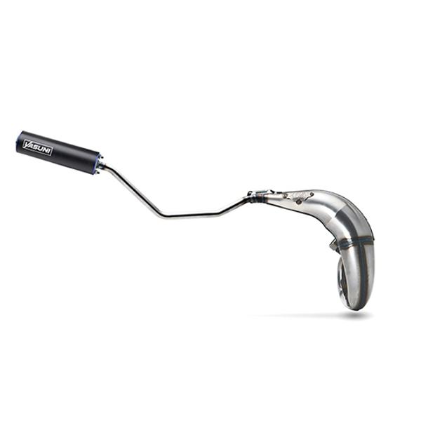 EXHAUST GEARED MOPED YASUNI CROSS ML FOR BETA RR 2012-> MAX PRO - TOP RIGHT SIDE- BLUE