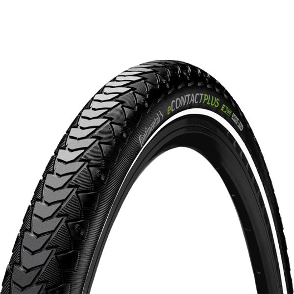 PNEU VTC / URBAIN 27.5X2.50 TR CONTINENTAL E CONTACT PLUS TT NOIR (62-584) VAE / EBIKE