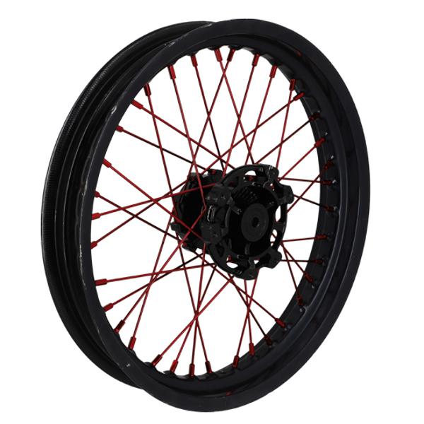RADI RUEDA DOPPL ADAPT DERBI SENDA-ROJO (KIT LLAN TRASER-18 RADIO 195MM + 18 RADIOS 199MM)