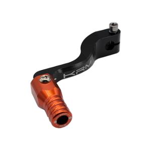 GEAR SELECTER KRM FOR AM6 ALU BLACK/ORANGE (FOLDABLE)