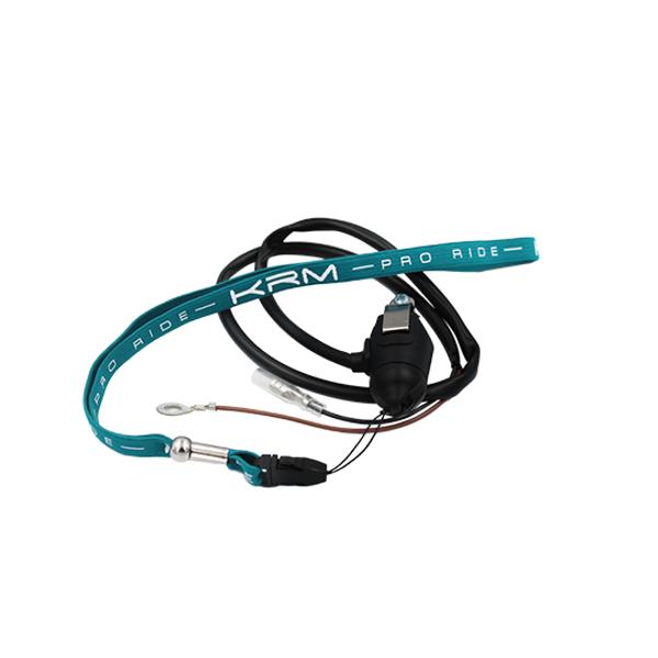 COUPE CIRCUIT KRM PRO RIDE ANTI-AGRESSION MAGNETIQUE - TURQUOISE (NORMALEMENT OUVERT)