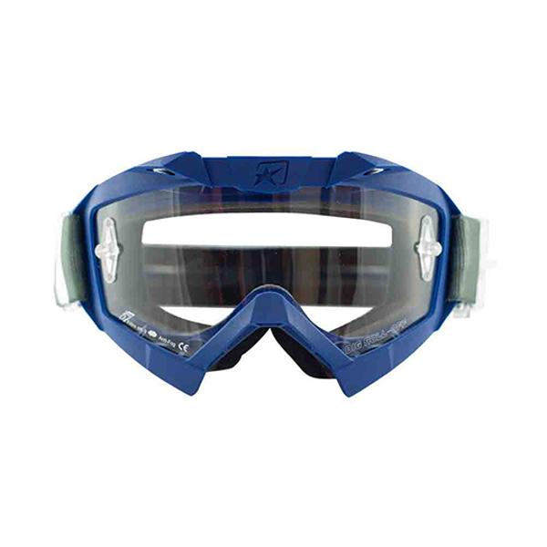 GOOGLES CROSS ARIETE ADRENALINE PRIMIS BLUE/GREEN ANTI SCRATCH/UV PROTECTION - EC APPROVED