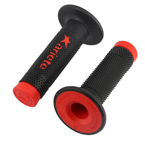 GRIPS ARIETE VULCAN BLACK/RED (PR)  - 115mm