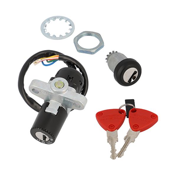 IGNITION SWITCH & KEYS MOTO 50cc OEM RIEJU MRT 2021-> (0/001.060.5000)