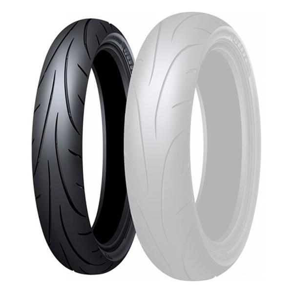 TYRE -MOTORCYCLE- 17 100/80 X 17 DUNLOP SX Q-LITE FRONT REAR 52S TL