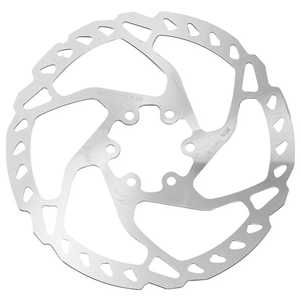 MTB BRAKE DISC 6 HOLES D160 MM SHIMANO RT66