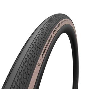 PNEU GRAVEL 700X36C TS MICHELIN POWER ADVENTURE CLASSIC TLR NOIR / BEIGE (36-622)