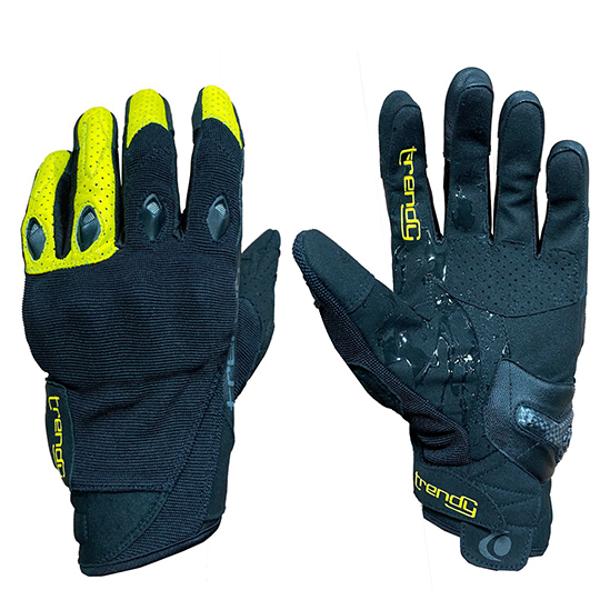 GLOVE TRENDY -SUMMER GT535 - NOIR/JAUNEFLUO T 10 (PR) L -  EPI 1 KP