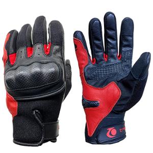 GLOVE TRENDY -SUMMER GT435 - NOIR/ROUGET 11 (PR) XL -  EPI 1 KP