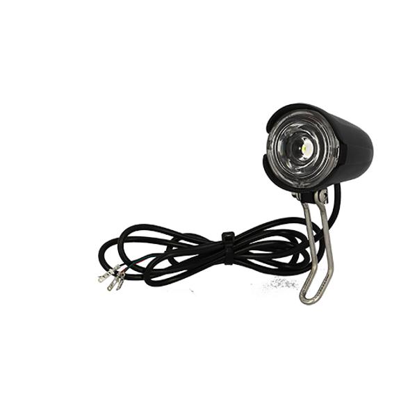 Motodak Eclairage Vélo Avant LED Spanninga Brio 15 Lux - Fixation Fourche Dynamo