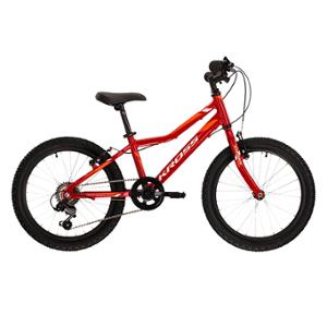 VELO VTT ENFANT 20" RIGIDE KROSS HEXAGONE MINI 1.0 ALUMINIUM ROUGE / BLANC / ORANGE