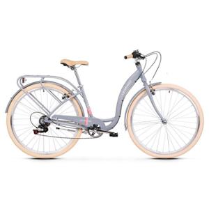 BICYCLE VILLE 28 FEMME LEGRAND LILLE 2 D SIZE: M (17) ALUMINIUM GREY/ROSE BRILLANT