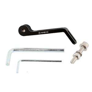 SUPPORT ECLAIRAGE VELO FIXATION FOURCHE KHEAX COMPATIBLE KHOMAM / VEGA / ZUBRA