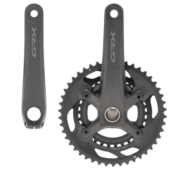 CHAINSET -ROAD/GRAVEL- DOUBLE 46-30 TEETH LENGTH: 172.5 SHIMANO GRX RX600 11 GEARS