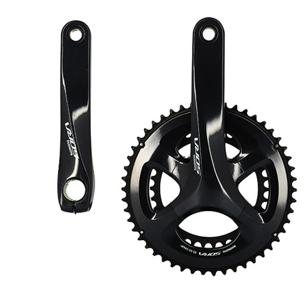 PEDALIER CARRETERA COMPACTO 50-34D L175 SHIMANO SORA R3000 NEGRO 9V