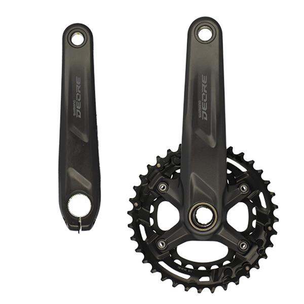 PEDALIER VTT DOUBLE 36-26D L175 ALU SHIMANO DEORE M5100 11V.