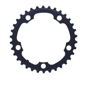 CHAIN RING -ROAD- Ø 110 INTER 34 TEETH BLACK SHIMANO ORIGIN SORA R3000 9 GEARS (4 SPOKES)