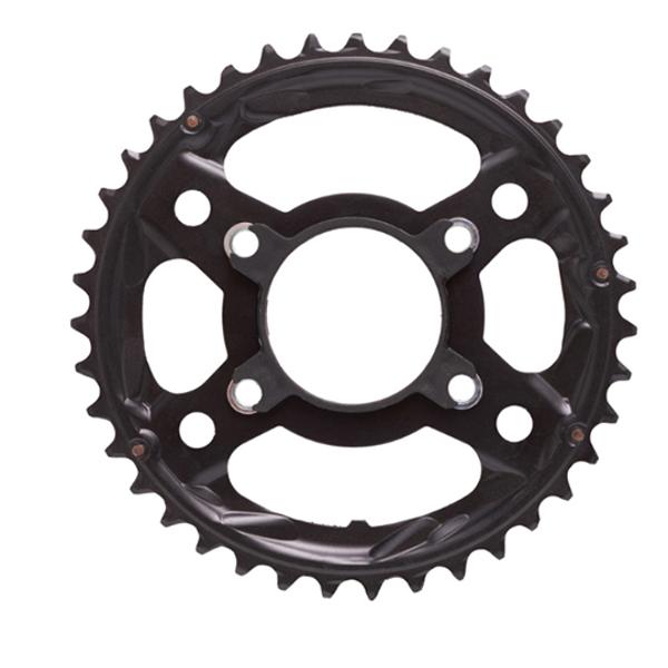 CHAIN RING -ROAD- Ø 110 INTERM 39 TEETH BLACK SHIMANO ORIGIN TIAGRA 4703 0 GEARS (4 SPOKES)