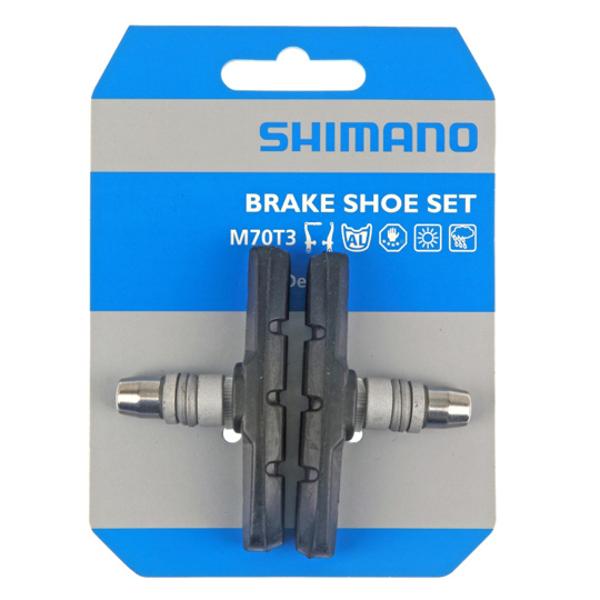 PORTE PATIN VTT SHIMANO A VIS V-BRAKE SYMETRIQUE 70MM DEORE M70T3 (PR)