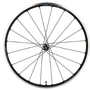 WHEEL -ROAD- 700 -REAR- BLOCKING BLACK RIM SHIMANO RS500 TUBELESS SHIMANO HUB 10/11 SPEED