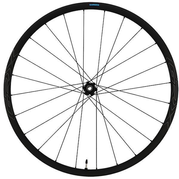 ROUE GRAVEL 700 AR JANTE NOIR SHIMANO RX570 DISQUE CENTERLOCK AXE TRAVERS. TUBELESS 10 / 11V