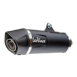 POT MAXISCOOTER LEOVINCE NERO ADAPT. HONDA FORZA 125 DE 2017 -> 2020 -14052K