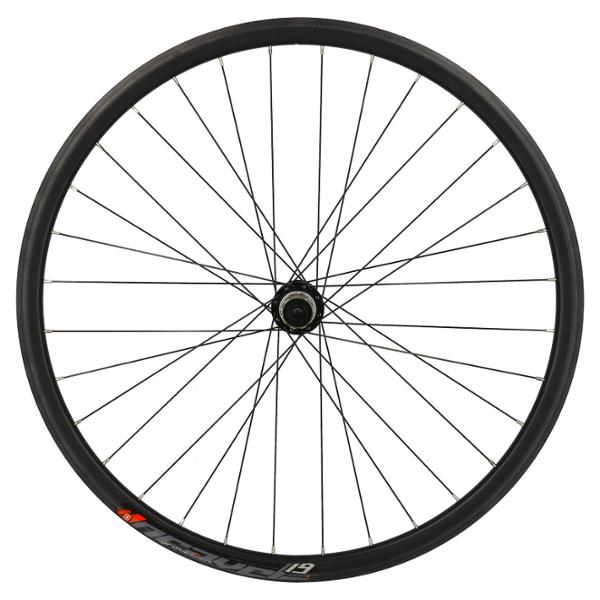 ROUE GRAVEL 700 AR JANTE NOIR MACH1 GRAVEL 19 TUB. READY MOY. DISQUE CENTERLOCK AXE TRAV.