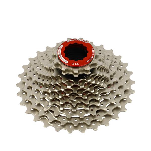CASSETTE 12 GEARS -ROAD- SUNRACE CSRZ800 METALLIC -11-30 TEETH (COMPATIBLE SHIMANO)