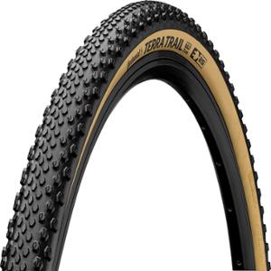 TYRE -GRAVEL- 700X35C TS CONTINENTAL TERRA TRAIL SHIELDWALL TLR BLACK/CREAM (35-622)