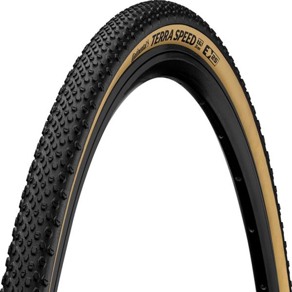 PNEU GRAVEL 700X35C TS CONTINENTAL TERRA SPEED PROTECTION TLR NOIR / CREME (35-622)