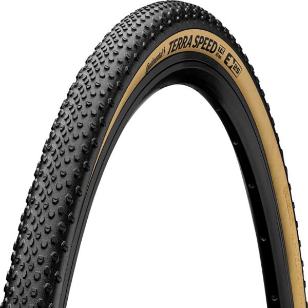 PNEU GRAVEL 700X40C TS CONTINENTAL TERRA SPEED PROTECTION TLR NOIR / CREME (40-622)