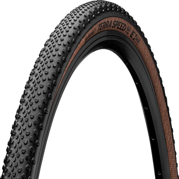 PNEU GRAVEL 700X40C TS CONTINENTAL TERRA SPEED PROTECTION TLR NOIR / TRANSPARENT