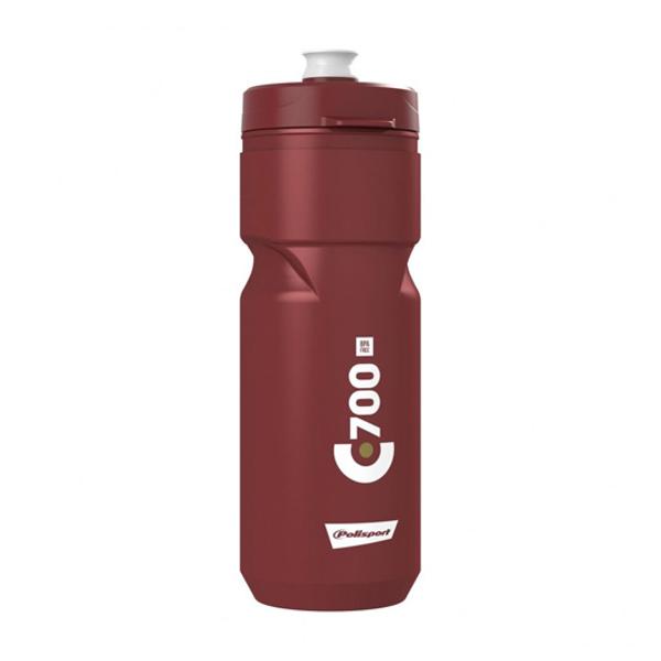 BIDON POLISPORT C700 700 ML BORDEAUX / BLANC