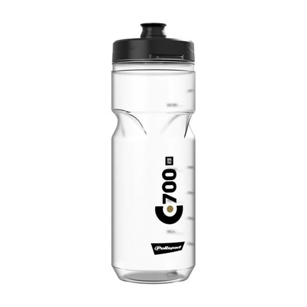 BIDON POLISPORT C700 700 ML TRANSPARENT / NOIR