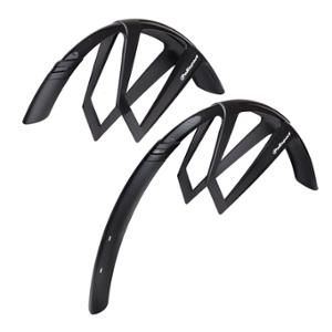 GARDE BOUE ROUTE / GRAVEL 700 POLISPORT G-MUD 50MM NOIR (PR)